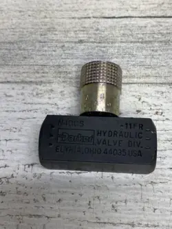 PARKER N400S / 11FR HYDRAULIC NEEDLE VALVE ADJUSTABLE FLOW REGULATOR NEW