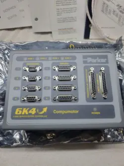 NEW USA SHIPPED PARKER 6K4 4-AXIS SERVO/STEPPER MOTION CONTROLLER WITH SETUP KIT