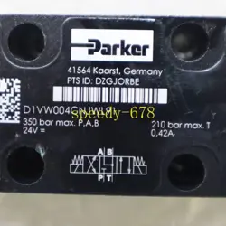 PARKER D1VW004CNJWL91 SOLENOID VALVE NEW
