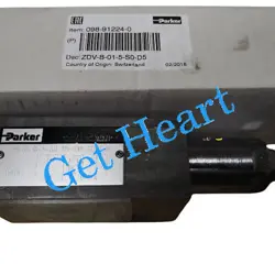 NEW PARKER 098-91224-0 ZDV-B-01-5-S0-D5 HYDRAULIC VALVE  FEDEX OR DHL OR UPS