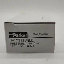 1PC NEW PARKER 341Y312UNML SOLENOID VALVE