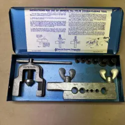 IMPERIAL EASTMAN DOUBLE FLARING TOOL NO 195-FB