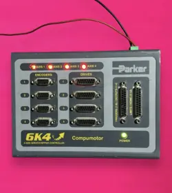 PARKER HANN 6K4 COMPUMOTOR 4-AXIS SERVO STEPPER MOTION CONTROLLER 6K4-NK