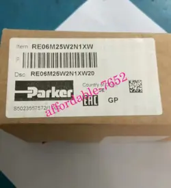 NEW PARKER  RE06M25W2N1XW RE06M25W2N1XW20 VALVE BY DHL OR FEDEX  OR UPS