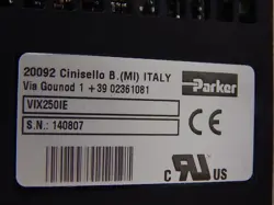 PARKER VIX250IE SERVO
