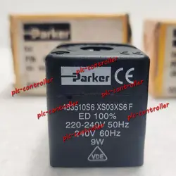 NEW IN BOX PARKER 483510S6 XS03XS6F 220V 50HZ 240V 60HZ 9W SOLENOID VALVE COIL
