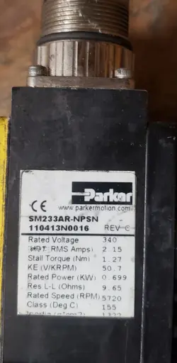 PARKER SERVO SM233AR-NPSN