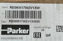NEW RE06M17W2V1XW PARKER VALVE RE06M17W2V1XW20