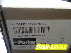 D3FPE50YA9NB00 PARKER  PROPORTIONAL VALVE BRAND NEW EXPEDITED SHIPPING