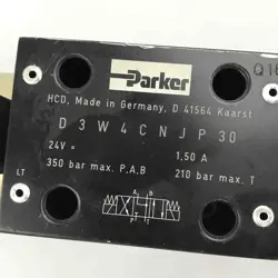 PARKER HYDRAULIC VALVE D3W4CNJP30 GEB