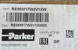 1PCS PARKER RE06M17W2V1XW RELIEF VALVE  NEW