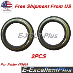 2PCS FOR PARKER 478036 OUTER FRAME IRON SHELL OIL SEAL CYCLOIDAL MOTOR OIL SEAL