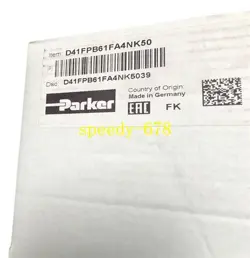 PARKER D41FPB61FA4NK50 PROPORTIONAL VALVE NEW