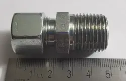 GE12L1/2NPTCF PARKER EO METRIC STRAIGHT FITTING