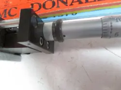 WITH STARRETT MICROMETER