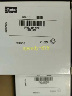 PARKER PVL-B1729 PNEUMATIC COMPONENTS NEW