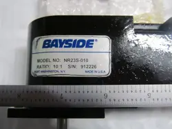 BAYSIDE / PARKER MODEL: NR23S-010.  10:1 RATIO GEARHEAD NEW OPEN BOX