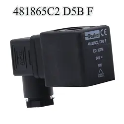 1PCS PARKER SOLENOID VALVE COIL 481865C2 D5BF ED100% 24VDC 9W FAST SHIPPING