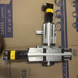 PARKER 404XR LINEAR ACTUATOR PRECISION BALLSCREW XY STAGE W BE231DQ-NPSM
