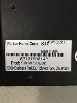 PARKER 9000P3U2B0 FEDEX