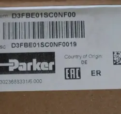 PARKER D3FBE01SC0NF0019 VALVE