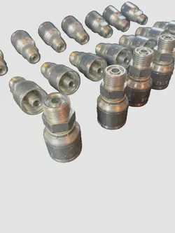 ORING FLAT FACE MALE OR10K-06-06 HYDRAULIC FITTING INTERTRACO PARKER QTY. 4