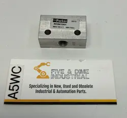 PARKER  N1641001  PNEUMATIC SHUTTLE SELECTOR VALVE  200 PSIG