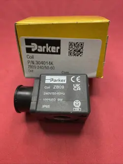 PARKER ZB09 SOLENOID VALVE  240V/50-60 HZ