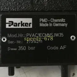 PARKER PVAC1ECMNSJW35 PRESSURE REDUCING VALVE NEW