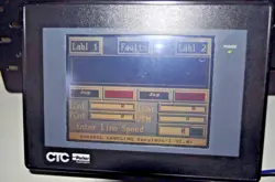 PARKER P11-314DR OPERATOR INTERFACE PANEL USED WORKING