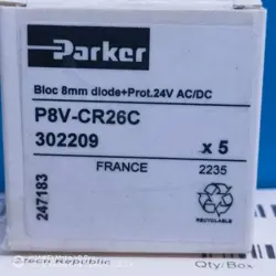 PARKER P8V-CR26C PNEUMATIC VALVE DHL SHIPPING