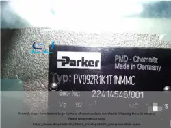 PARKER PV092R1K1T1NMMC DISPLACEMENT