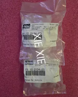 PARKER  PV-10-2134-00 BRAND NEW PNEUMATIC DIAPHRAGM VALVES VIA FEDEX OR DHL