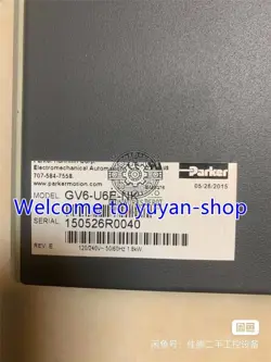 1PCS PARKER GV6-U6E-NK SERVO DRIVE CONTROLLER USED