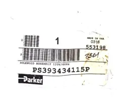 NEW PARKER PS393434115P SOLENOID VALVE COIL