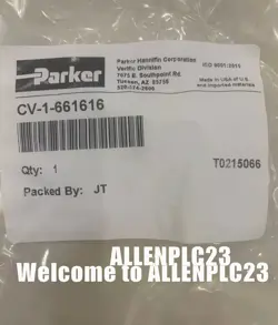 ONE-WAY VALVE PARKER