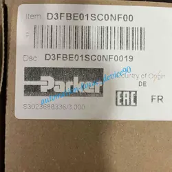 NEW PARKER D3FBE01SC0NF00 PROPORTIONAL VALVE FAST SHIPPING#DHL OR FEDEX