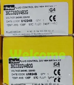 NEW PARKER 30CC02GV4B2G PNEUMATIC VALVE FAST SHIPPING VIA FEDEX OR DHL