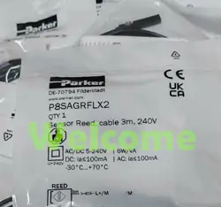 NEW PARKER P8SAGRFLX2 TRANSDUCERS FAST SHIPPING VIA FEDEX OR DHL
