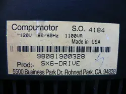 SX6-DRIVE COMPUMOTOR STEPPER