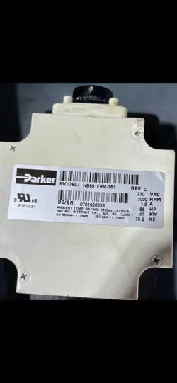PARKER MOTOR NB891FRM-361.