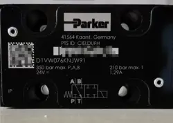 NEW PARKER D1VW076KNJW91 HYDRAULIC VALVE DHL FREE SHIPPING
