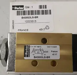 NEW PARKER B43003LS-BR PNEUMATIC VALVE DHL FREE SHIP