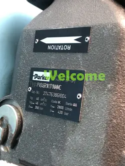 NEW PARKER PV046R1K1T1NMMC PISTON PUMP FAST SHIPPING VIA FEDEX OR DHL