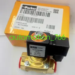BRAND NEW PARKER  321H35 PNEUMATIC SOLENOID VALVE BLOW VALVE VIA FEDEX OR DHL