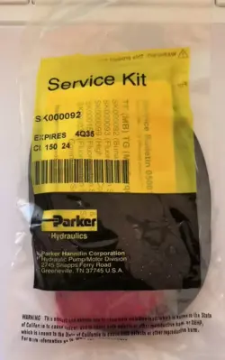 PARKER SK000092 SERVICE