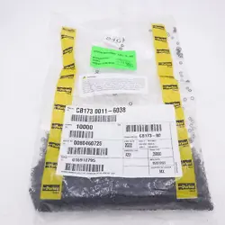 1000 PK PARKER HANNIFIN 80 DUROMETER BLACK O RINGS .21 O.D. .133 I.D. CB173-80