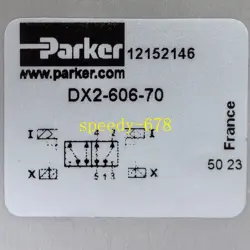 PARKER DX2-606-70 VALVE