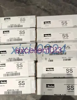 1 PCS  NEW  PARKER  M6A-C4L-1-SS   ONE-WAY VALVE   DHL SHIPPING；
