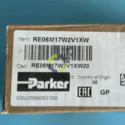 1PC NEW IN BOX PARKER RE06M17W2V1XW PROPORTIONAL VALVE DHL FREE SHIPPING